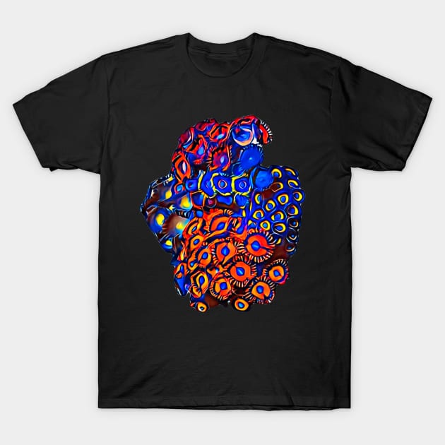 Zoa Garden T-Shirt by unrefinedgraphics